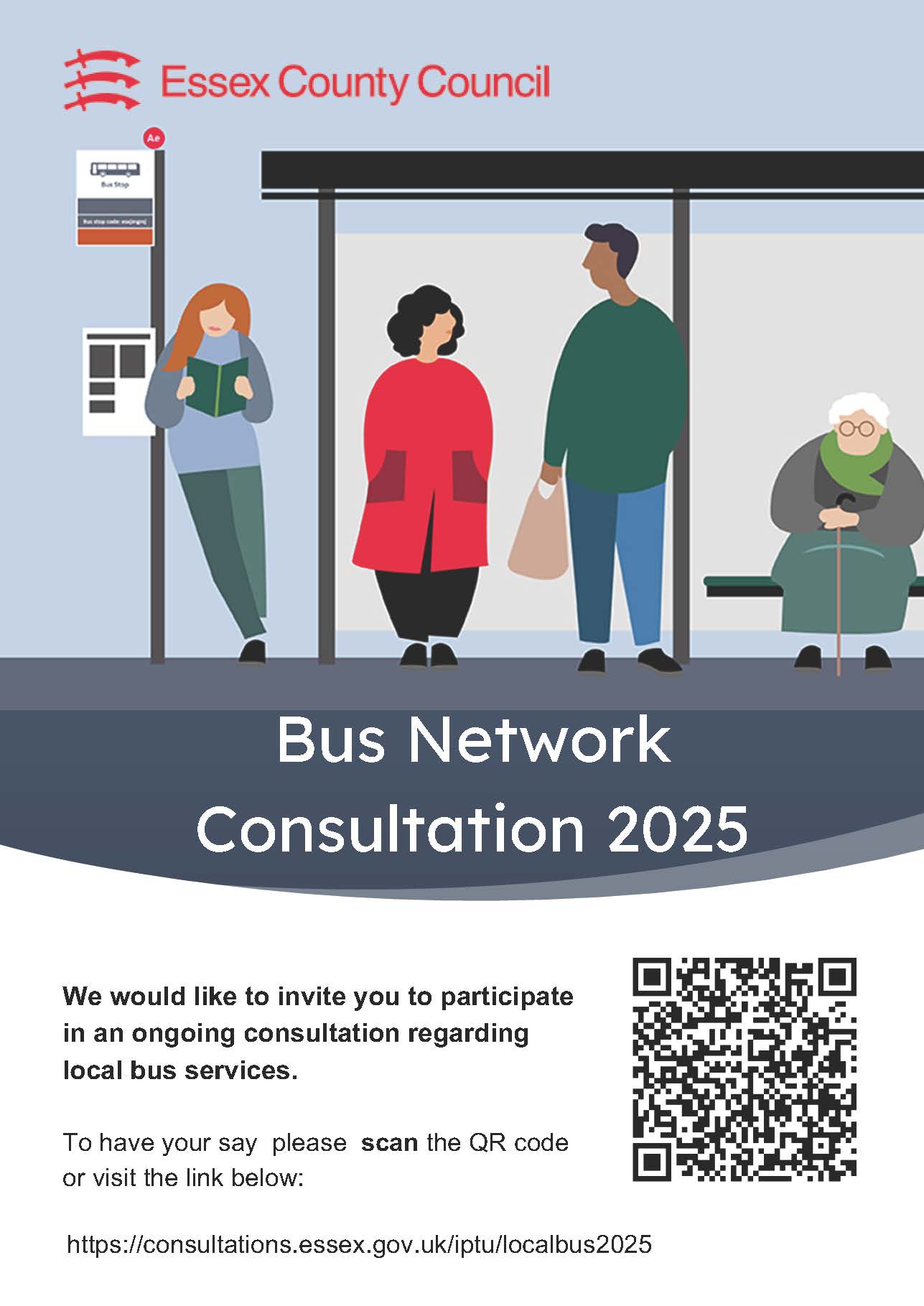 Bus notice poster