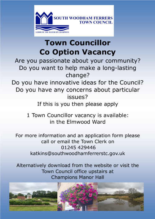 Town Councillor Vacancy