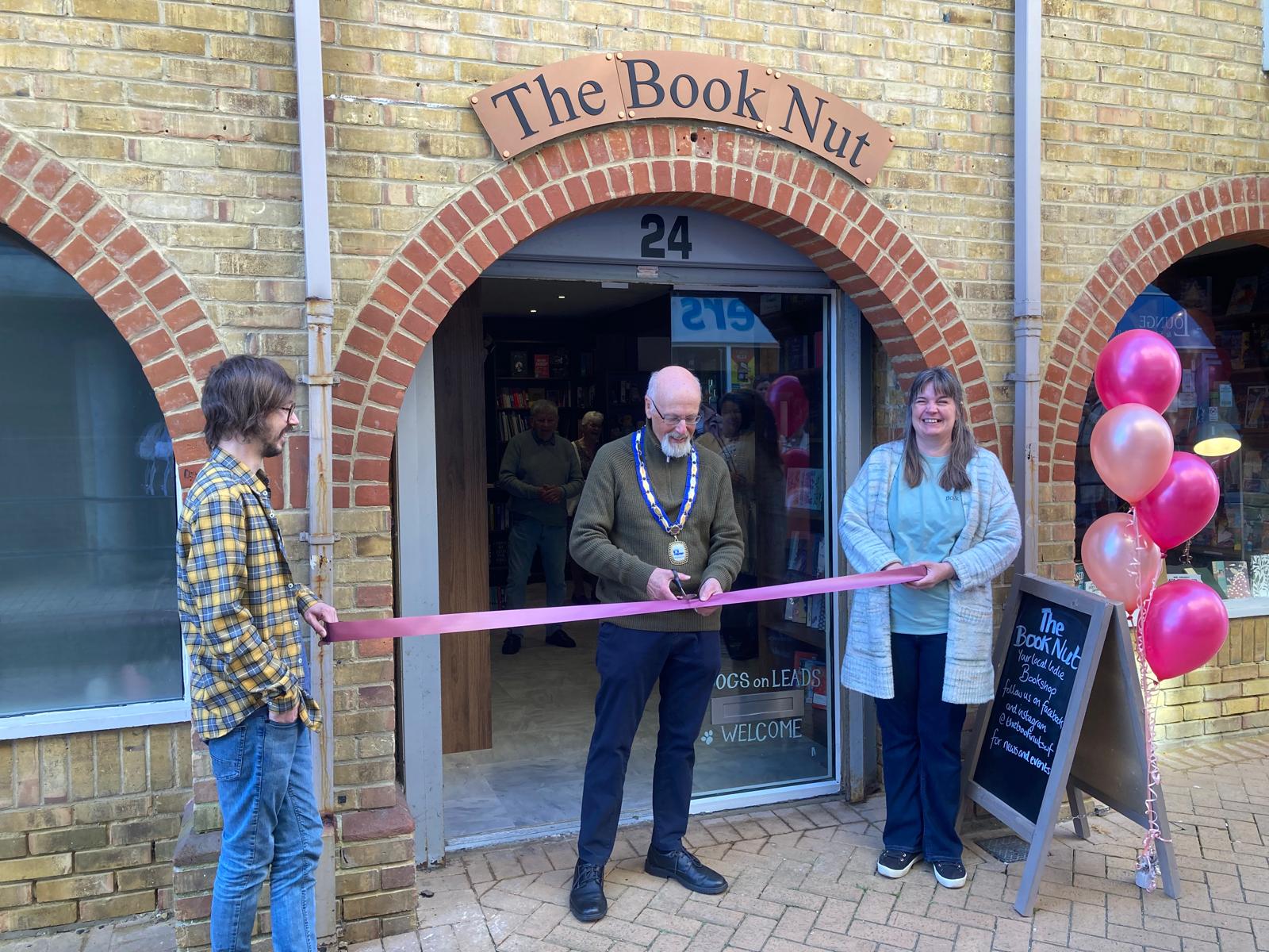 The Book Nut shop Opening