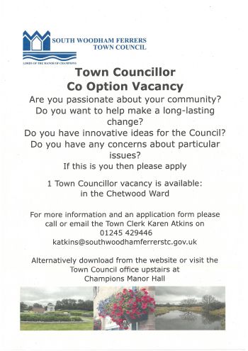 Co Option Vacancy