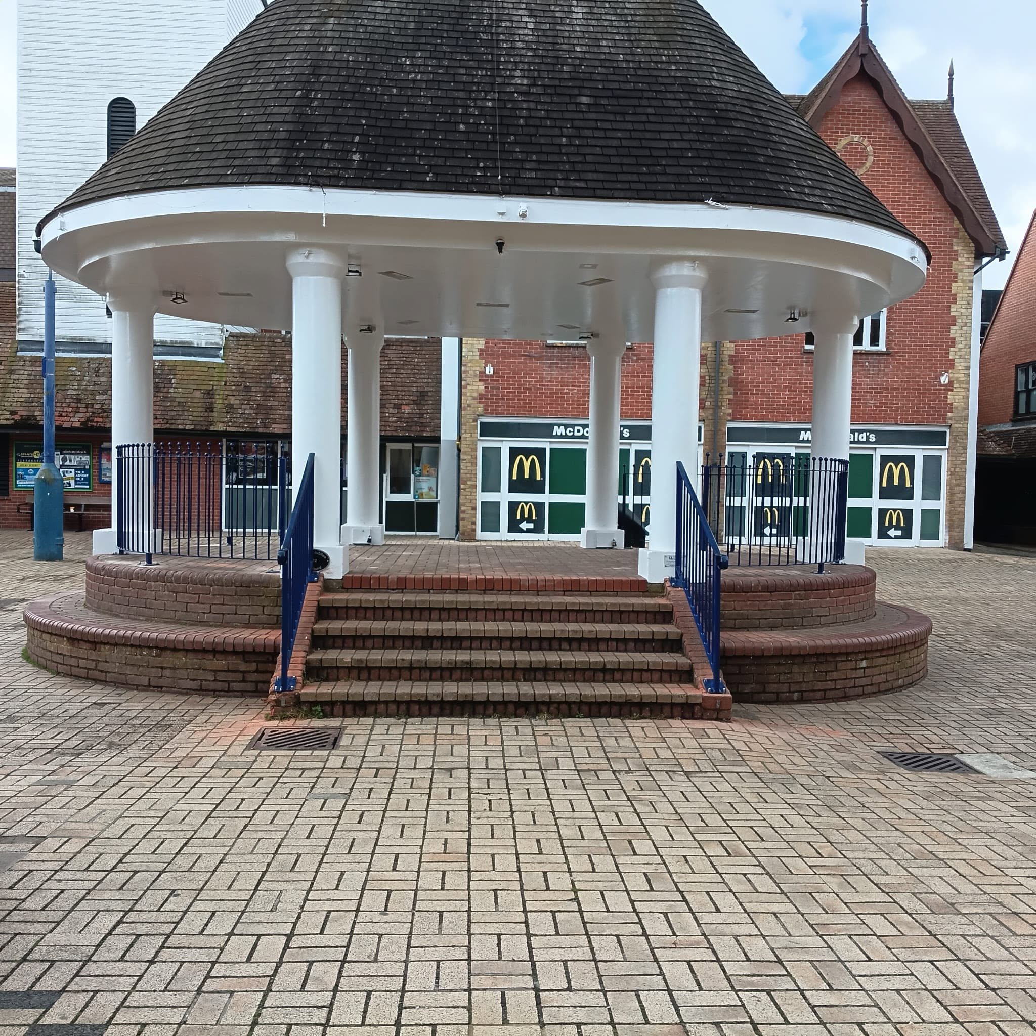 Bandstand is now available to hire FREE OF CHARGE
