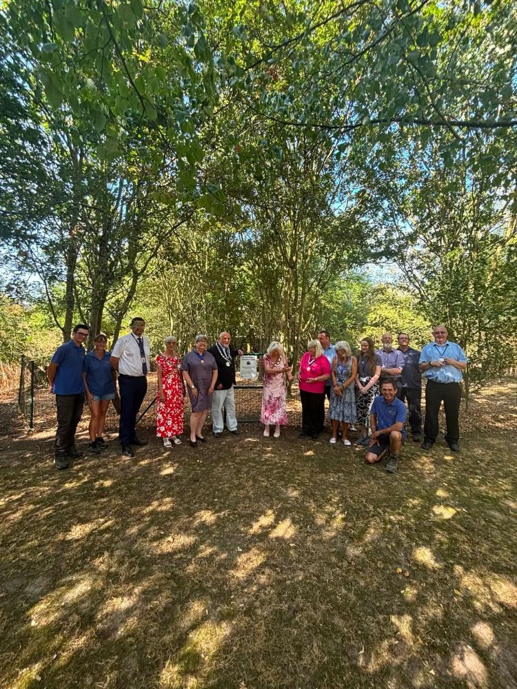 Grand Opening of Pet Scattering Copse & Memorial Area
