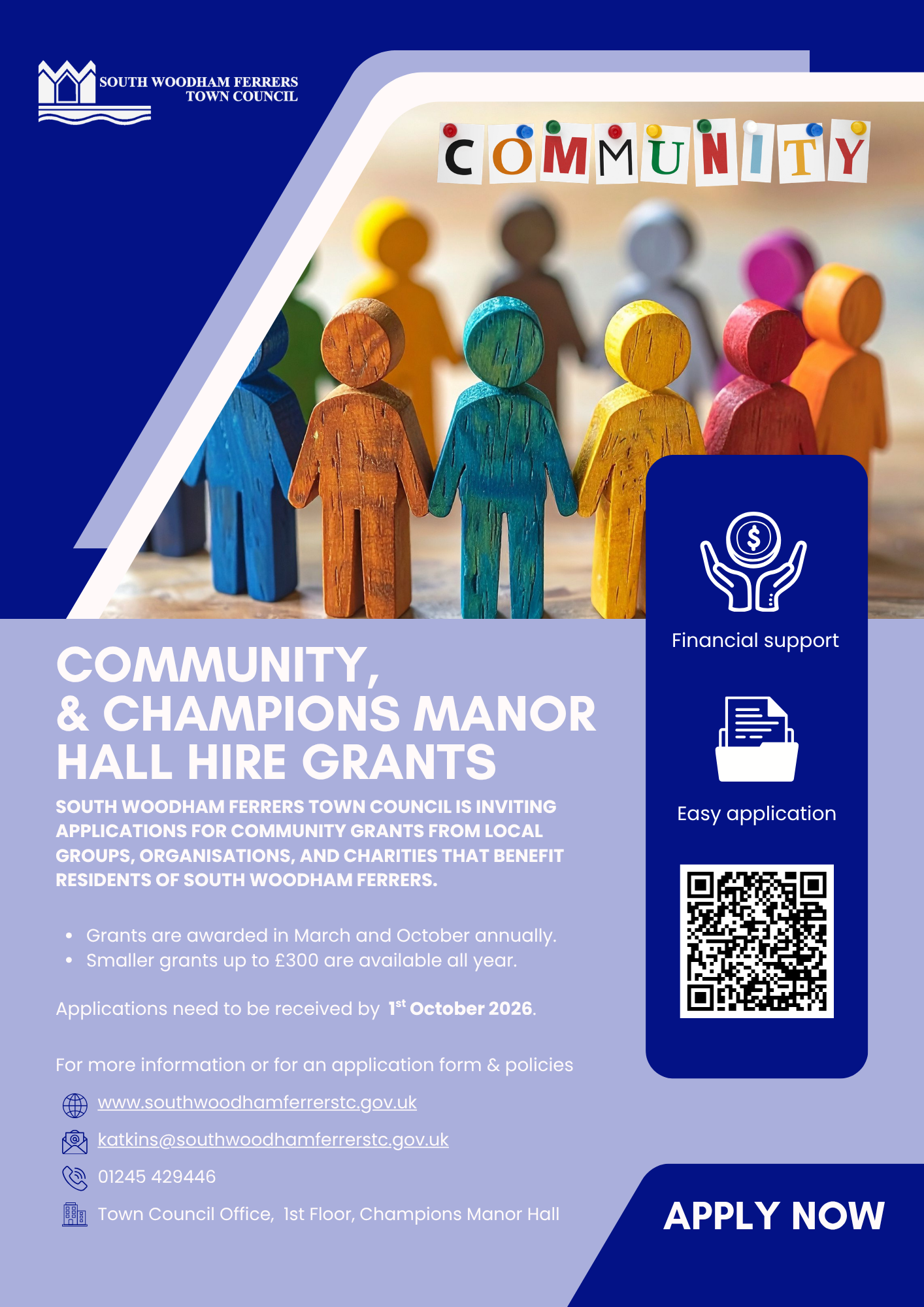 Grant application now open!