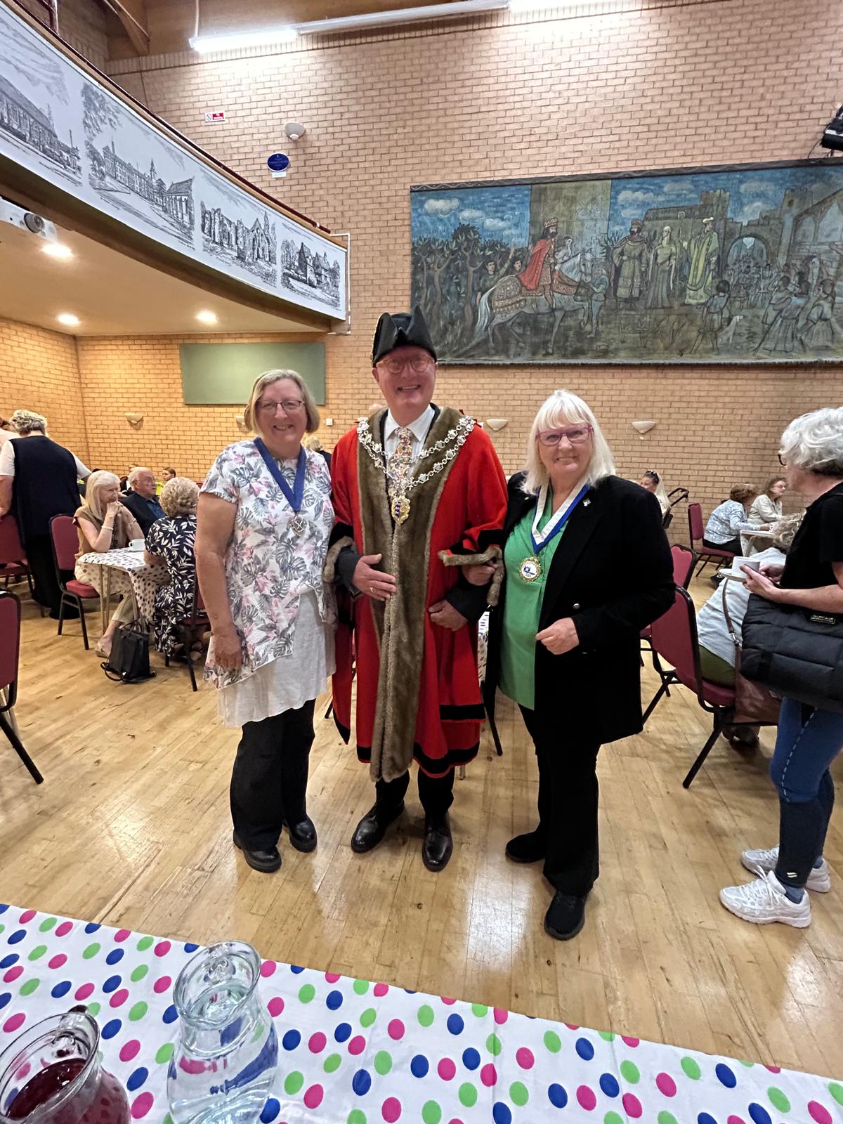 Deputy Mayor Attends Macmillan Tea Party at Maldon Town Hall